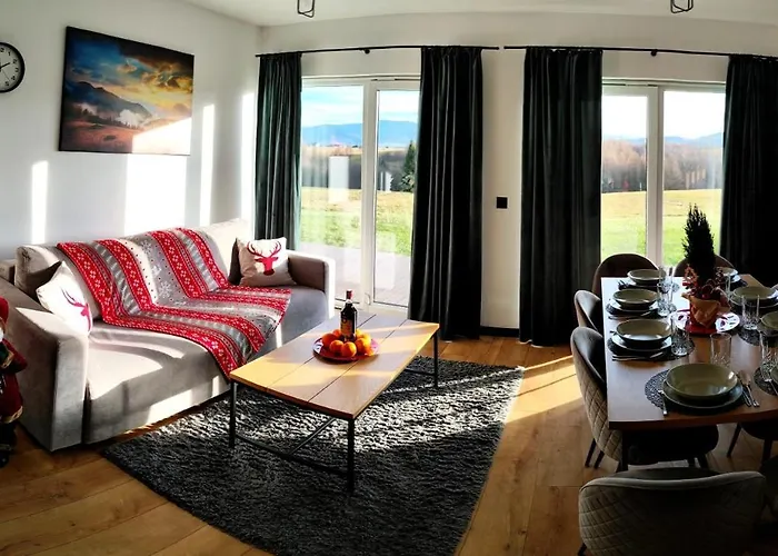 Gorska Stodola - W Gorach Z Prywatnym Jacuzzi W Cenie Pobytu Prázdninový dům Lipowa