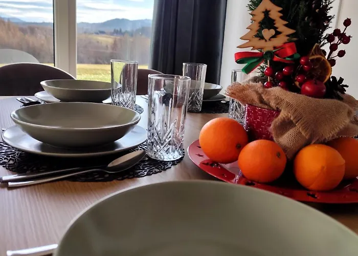 Górska Stodoła - W Górach Z Prywatnym Jacuzzi W Cenie Pobytu Сasa de vacaciones Lipowa